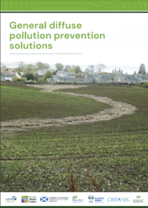 The front cover of the General diffuse pollution prevention solutions booklet produced by CREW